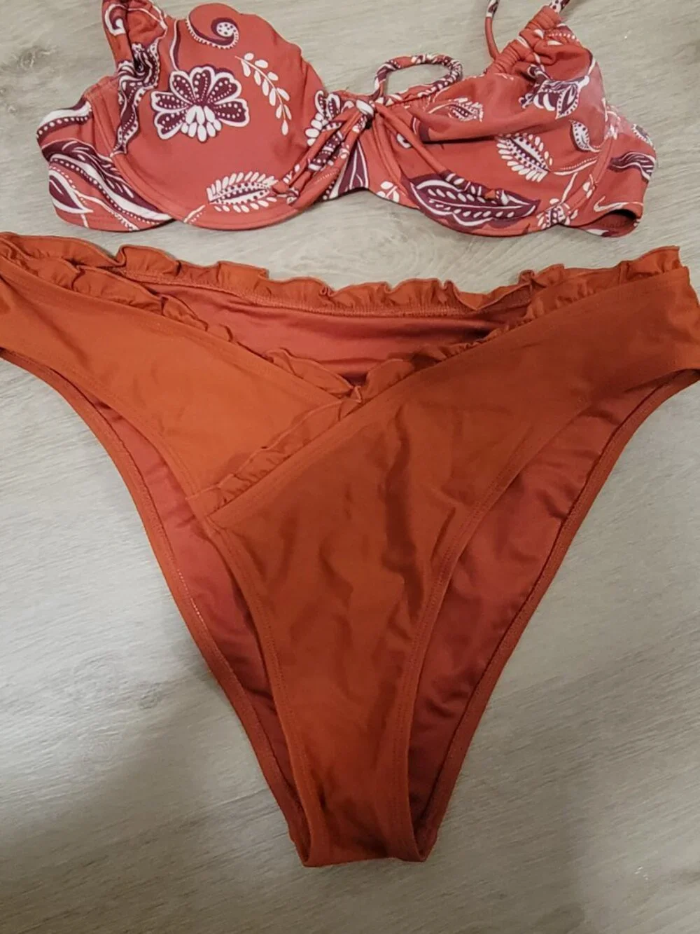 Cupshe Bikini Orange - Picture 3 of 3